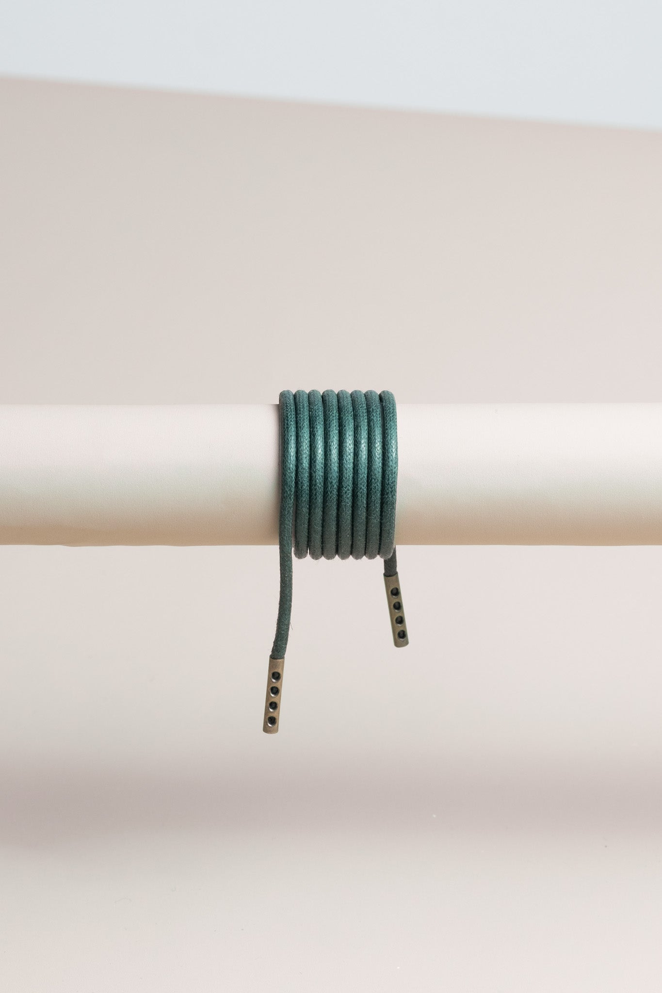 Pine Green - Round Waxed Shoelaces | Senkels