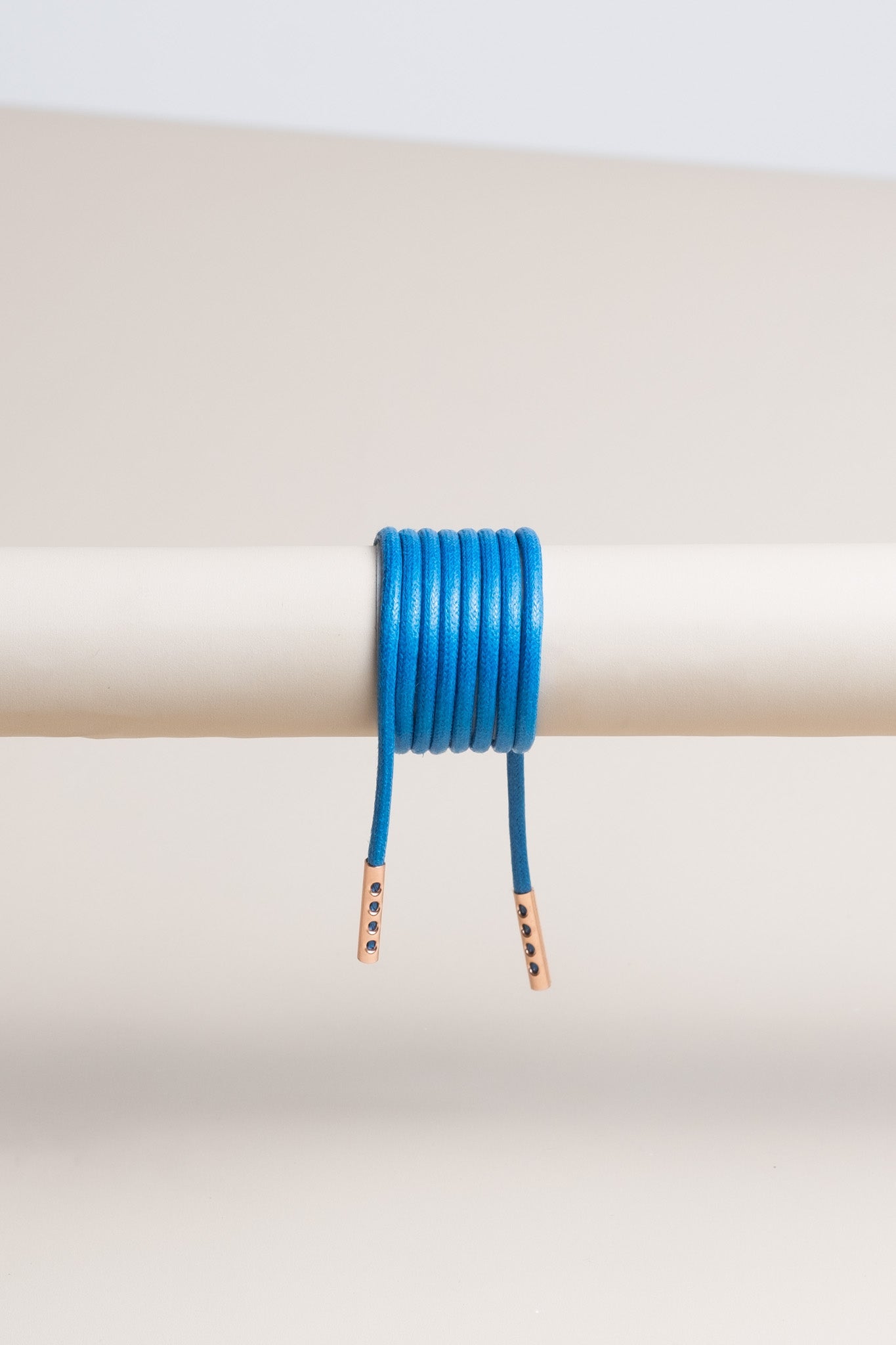 イェールブルー - ラウンドワックス靴ひも | Senkels